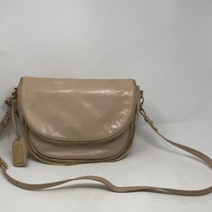 Badgley Mischka Leather Zipper Crossbody/Purse
